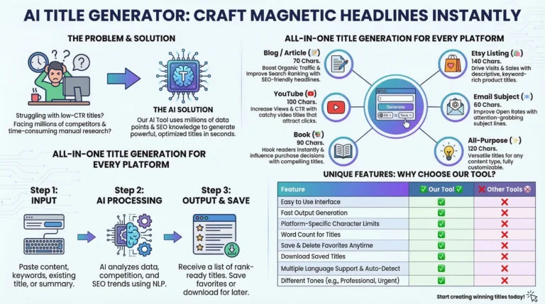 Title Generator InfoGraphics